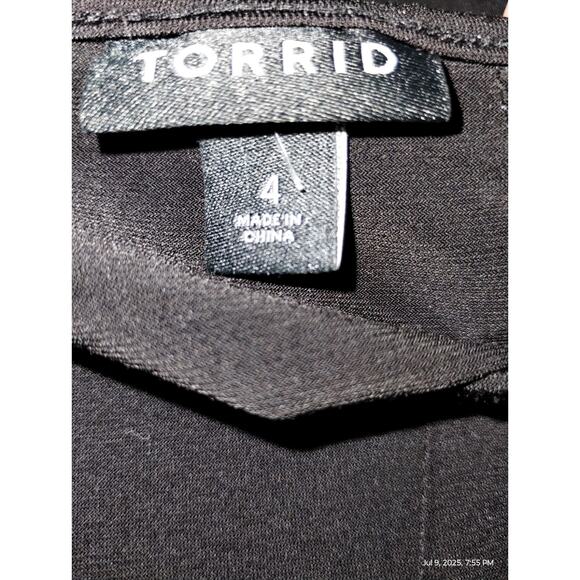 TORRID Women's size 4X Mini Studio Knit Trapeze Whimsigoth Witchy Emo Dress - Picture 10 of 12